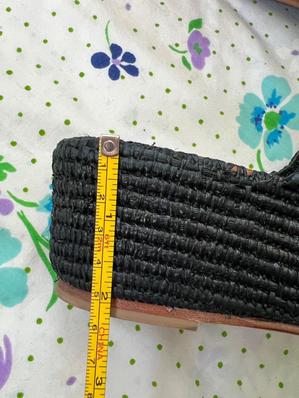 Carrie Forbes Karim Raffia Woven Espadrille Wedges - 38/7 (?) - Picture 14 of 16